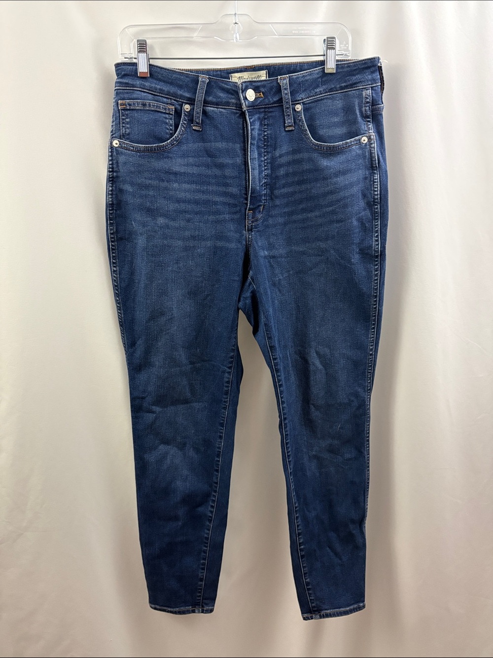 MADEWELL Women’s Curvy High Rise Skinny Jeans 30